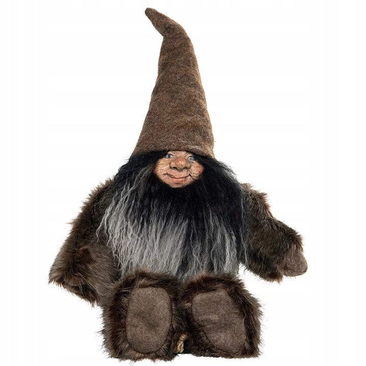 Figurka Skřítek Trpaslík Velká 42 cm vánoční do obývacího pokoje jako dárek