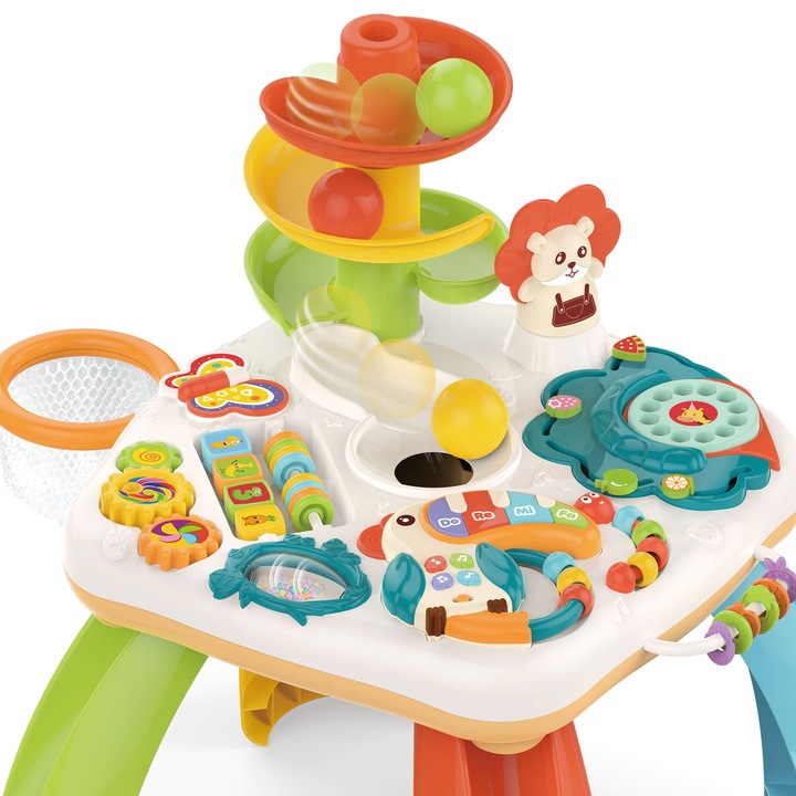 LARGE TABLE AND INTERACTIVE FOR CHILDREN PIANO BALL RACK BALLS TABLE Manufacturer code 3580