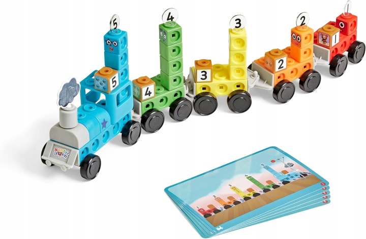 Потяг Numberblocks Express для навчання математики з кубиками MathLink 3-6 років — фото 2
