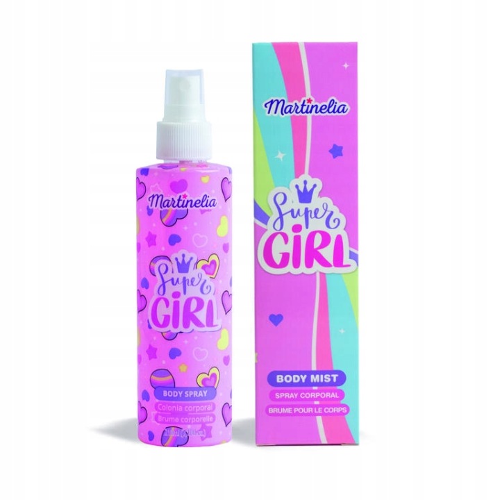 Туман для Тіла для Дітей Парфуми Супер Girl 210 мл MARTINELIA