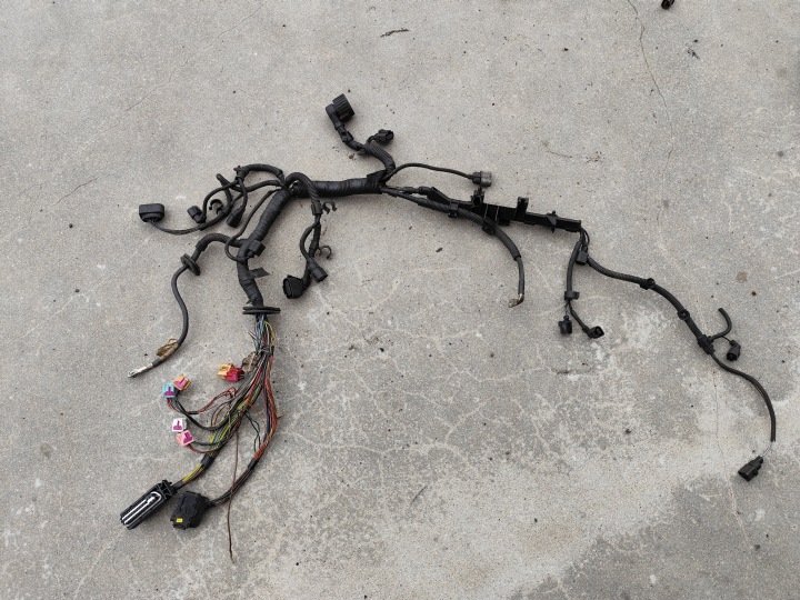 wiring bundle of the engine VW T5 2.5 TDI automat 7H0971078MC