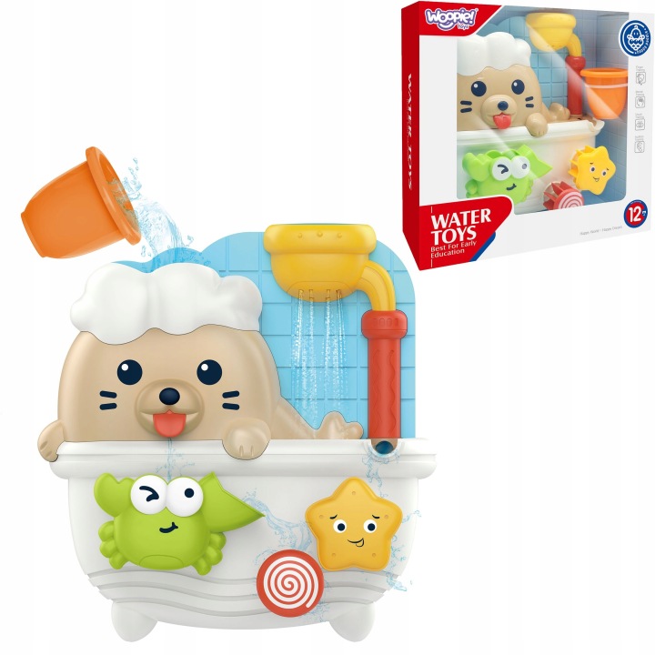 ZABAWKA DO KĄPIELI FONTANNA PRYSZNIC PRZELEWOWA FOKA WOOPIE Marka Woopie