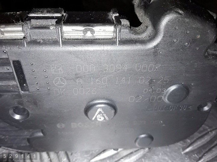 2004 Smart Forдве дроселно тяло 700turbopetrol a1601410225 9