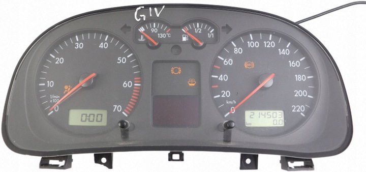 VW GOLF IV dials dials PREDKOSCIOMIERZ petrol 1J0920821 EUROPA