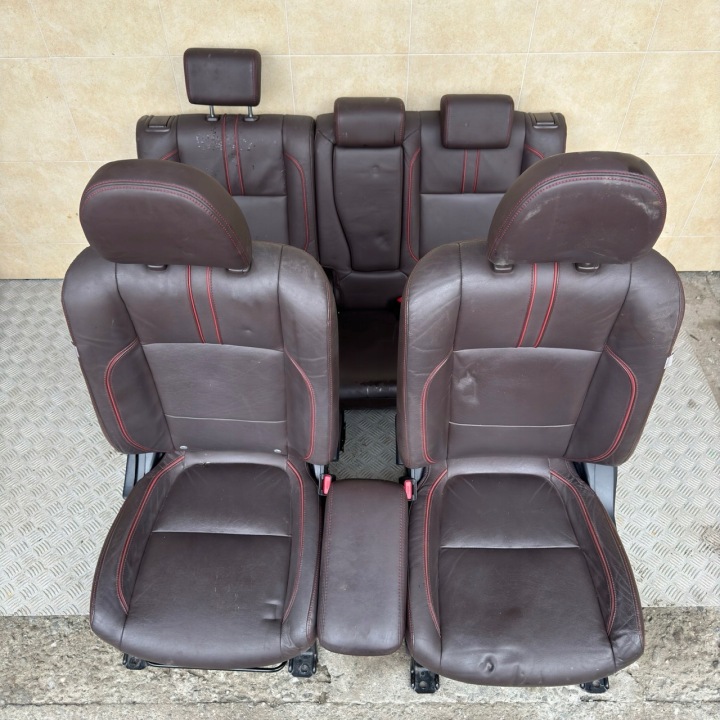 FOTELE KANAPA bőr KOMPLET MITSUBISHI OUTLANDER III LIFT 2018 ROK