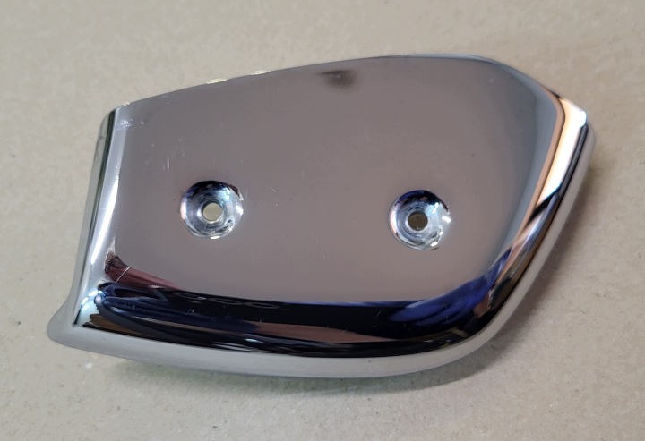 cover RANTU Z BOCZKA door left front spoiler CHROM MERCEDES CLS W219 OE
