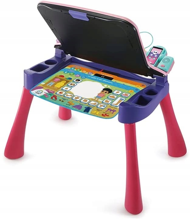 Столик розвивальний vTech Magi 5 в 1 рожевий (виставковий) — фото 4