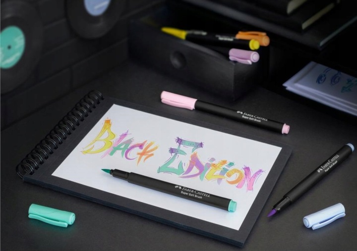 FABER-CASTELL Фломастери пензликові 6 Pastel — фото 4