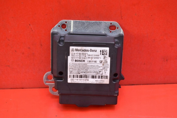 Module SENSOR Airbag Airbag A1179005800 MERCEDES CLA C117 13-16