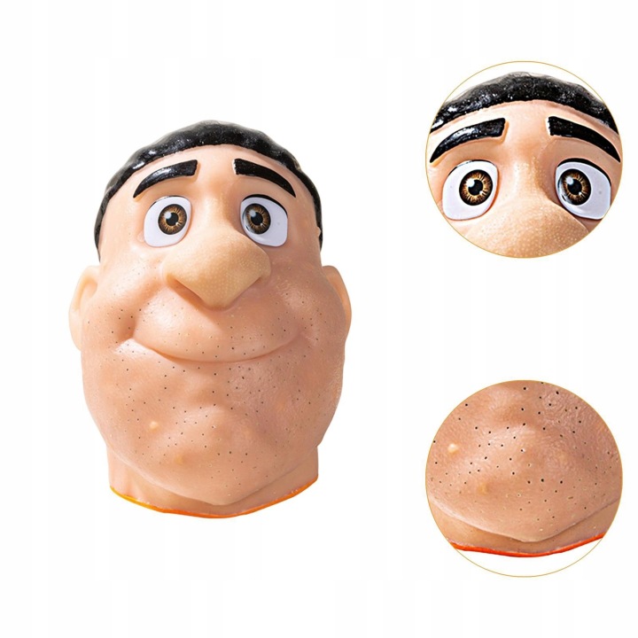 Прищ Poppings Іграшка у формі голови Прищів Збирання Антистрес Toys Вугрів — фото 7