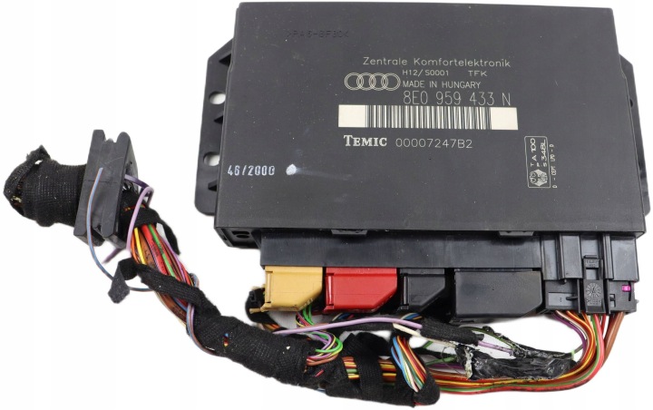 AUDI A4 B6 B7 Bedienteil komfortsteuergerät + WTYCZKI 8E0959433N