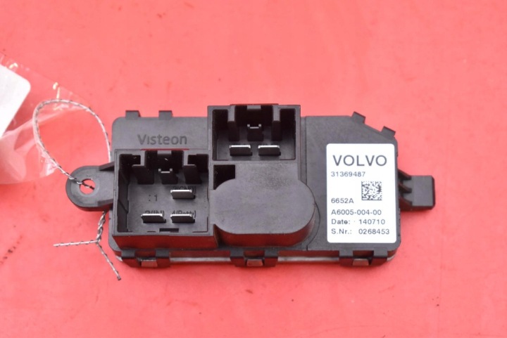 resistor, rheostat, regulator air conditioning devices OPORNIK OPORNICA 31369487 VOLVO V40 2 II 12-16