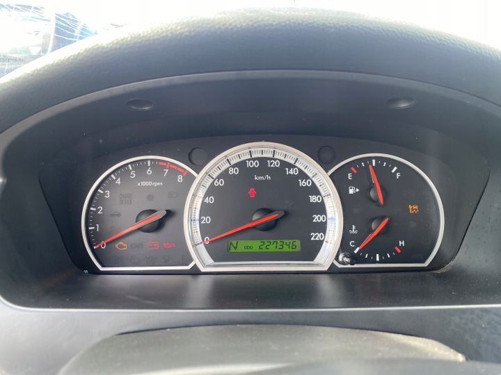 Chevrolet Epica 06-11 quadro strumenti TACHIMETRO contagiri OROLOGIO tachimetro 2.5 przebieg 227 346km