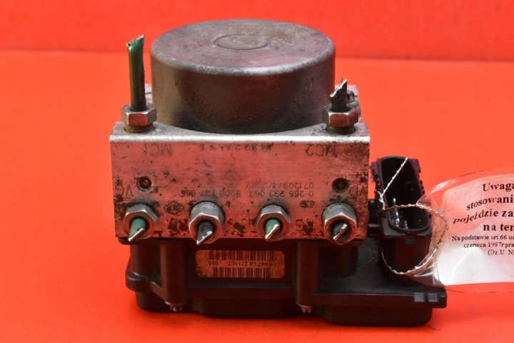Pompe ABS 8200737985 RENAULT MEGANE SCENIC 2 II 1.9 DCI 130 KM LIFT 06-10