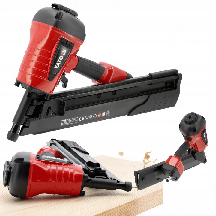 Pneumatická Hřebíkovačka Na Hřebíky 50-100 MM 4,25 Kg Yato YT-09240