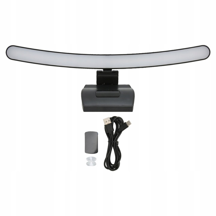 Led Lampa Na Monitor Počítač Stůl Nastavitelná Dotyková 3 Barvy Rgb