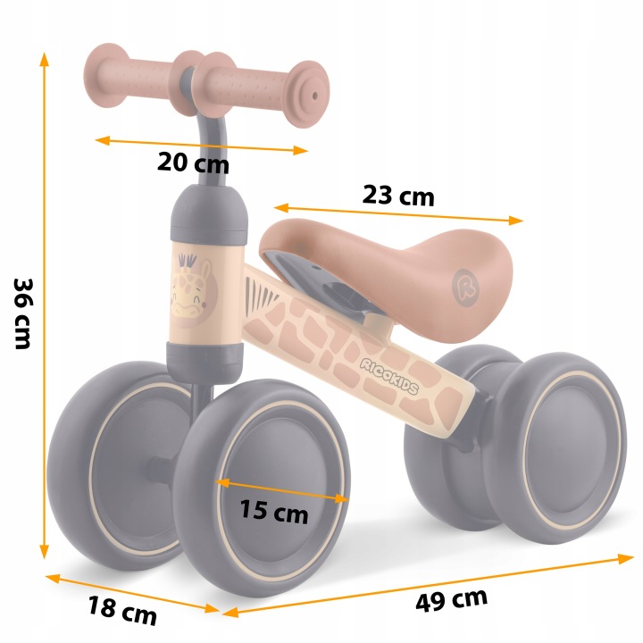 RicoKids Біговел триколісний для дітей Ricokids — фото 6