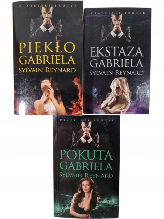 Zdjęcie egzemplarza: Piekło Gabriela 1-3 / Ekstaza Pokuta / Sylvain Reynard wyd. kieszonkowe