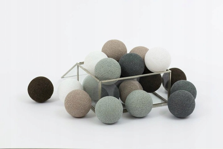 Набір лампочок Cotton Balls Chestnut 10 куль