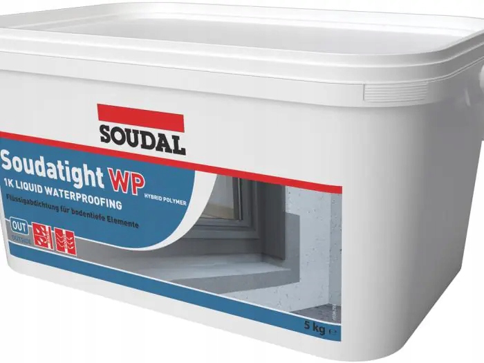 Soudal Soudatight Wp Grey 5kg fólie Epdm membrána hydroizolace