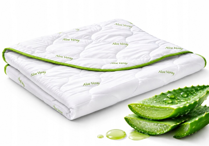 Letní Přikrývka Aloe Vera Antialergická 140X200 Polsko S Extraktem Z Aloe Vera