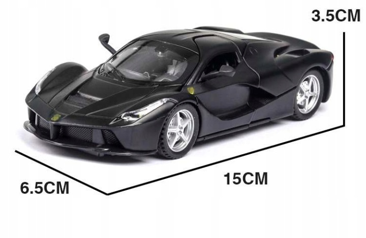 1:32 Ferrari Laferrari литий сплав металів Модель тільки — фото 2