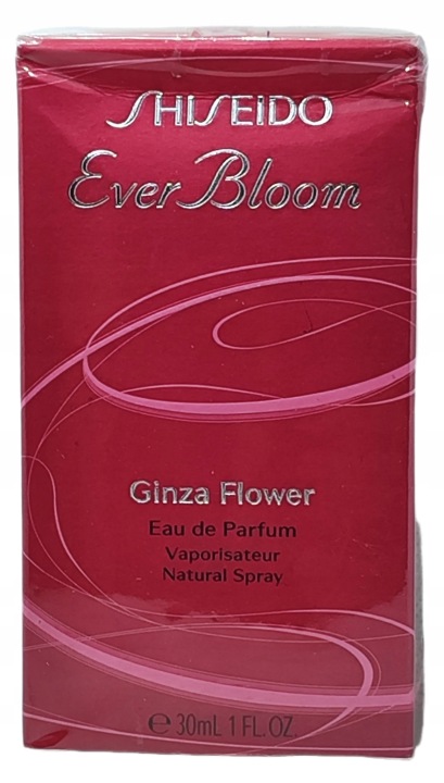 shiseido ever bloom ginza flower woda perfumowana 30 ml     