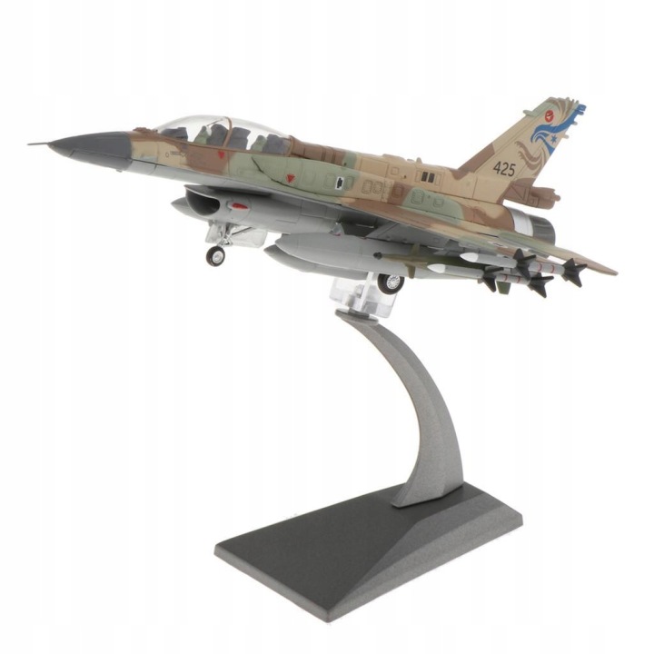 1:72 F І Fighting Falcon Ізраїльська модель літака Diecast Метал Fighter Plane — фото 5