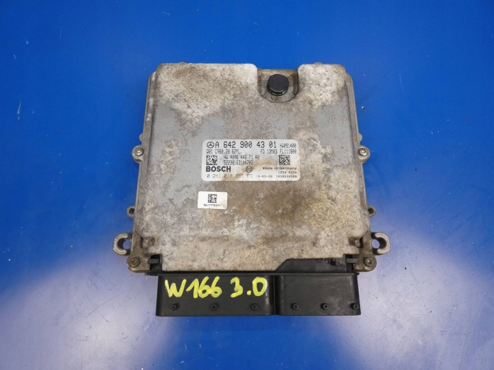 MERCEDES ML W166 GLE 3.0 CDI computer control unit of the engine ECU