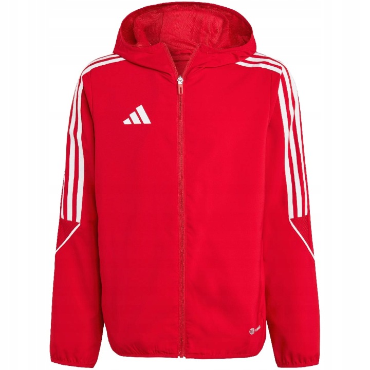 Куртка для дітей adidas Tiro 23 League Вітрівка червона IA1624 128 см — фото 7
