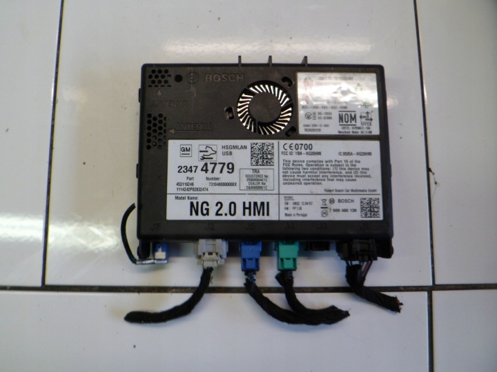OPEL INSIGNIA LIFT SEROWNIK Module Navigation 23474779 NG 2.0 HM