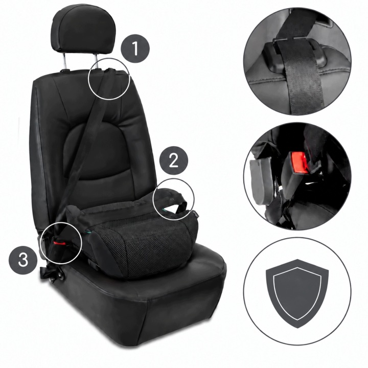 Підставка Крісло 125-150 см бустер ZEN ISOFIX I-SIZE 125-150 см Lorelli — фото 5