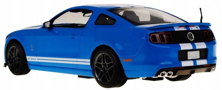 Ford Shelby Mustang GT500 синій RASTAR 1:14 На радіокеруванні + пульт — фото 3