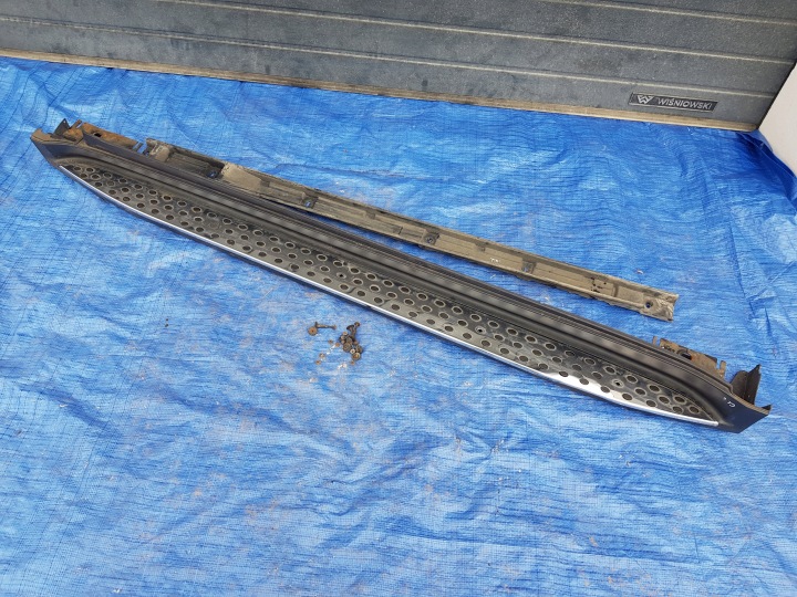 left threshold MERCEDES GL X164 W164 cap moulding threshold STOPIEN