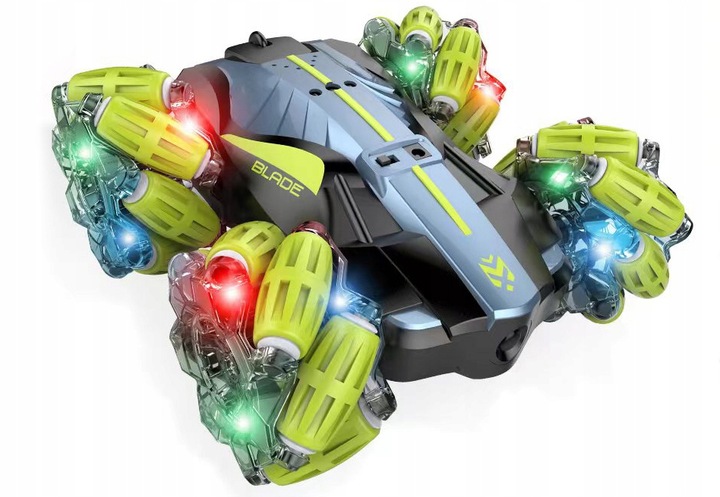 CAR TWISTER LED CONTROLLED BY HAND GESTURE + REMOTE CONTROL Kind driving