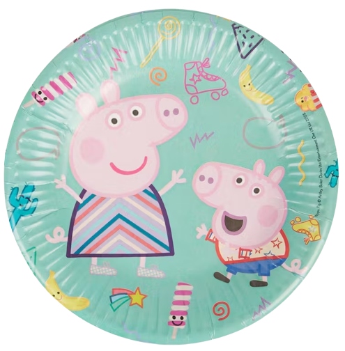 Тарілочки одноразові 19,5 см x10szt. Свинка Peppa