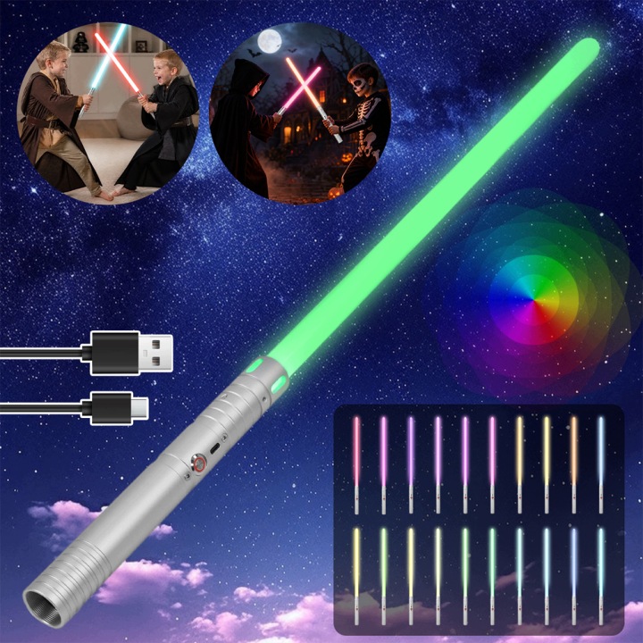 Rgb Miecz Laserowy З 6 Ефектами Звуку На Косплей І Свята Тематичні — фото 6