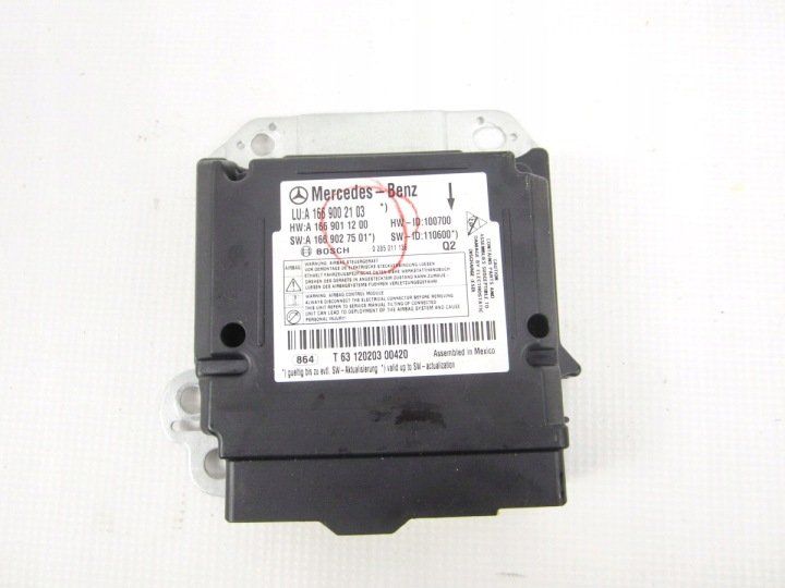 module sensor airbag AIR BAG Mercedes ML W166