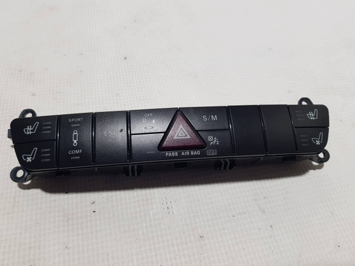 MERCEDES GL X164 PANEL Bouton Lumières de secours de la suspension Sièges