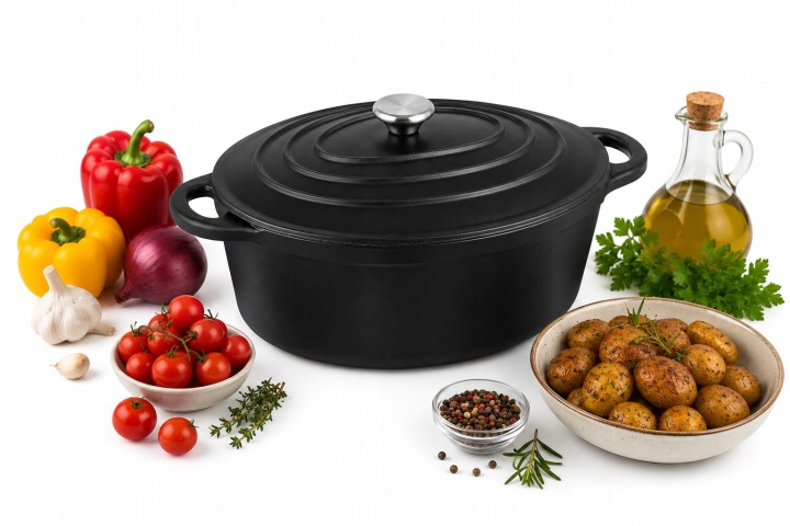 Zapékací Mísa litinový 4L 27 cm Krisberg – Husička
