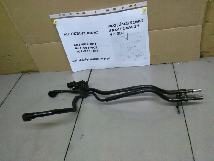 KIA RIO III 1,4CRDI vedenie rúrka Paliva 2011-16R