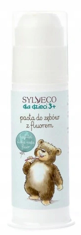 Sylveco зубна паста з фтором для дітей 75 мл 31.03.2027 — фото 2