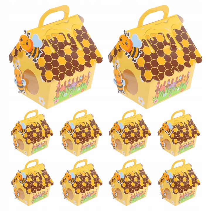 20 шт. Paper Beehive Candy Boxes для Birthday and Wedding Favors — фото 2