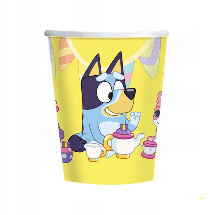Стаканчики паперові Bluey 8x227 мл