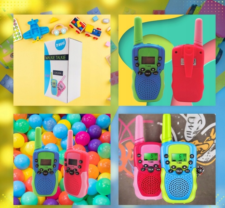 WALKIE TALKIE для дітей 2 шт. вокі Toki рації набір велика дальність — фото 3