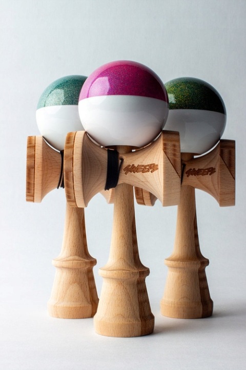 Кендама Sweets Kendamas Диско Bobber Broken Shape Рожевий — фото 7