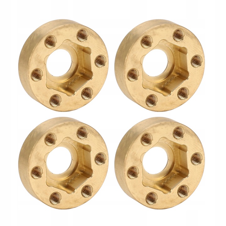 4 шт. RC Wheel HEX Адаптер 1,9 2.2 дюйми стійкі до доповнення KQ — фото 4