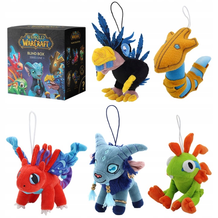 Blizzard World of Warcraft Blind Box s.1, плюшевий брелок, випадковий — фото 2