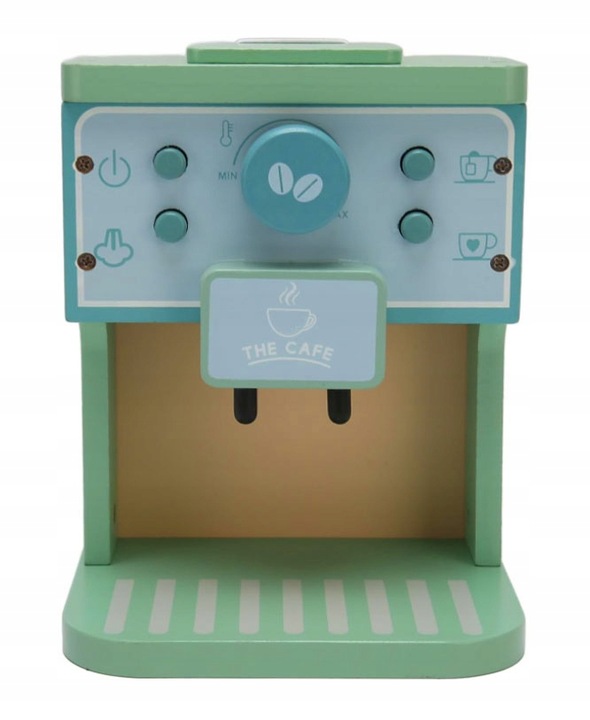 WOODEN COFFEE MAKER FOR CHILDREN AUTOMATIC AGD CAFE Hero / Fairy Tale none