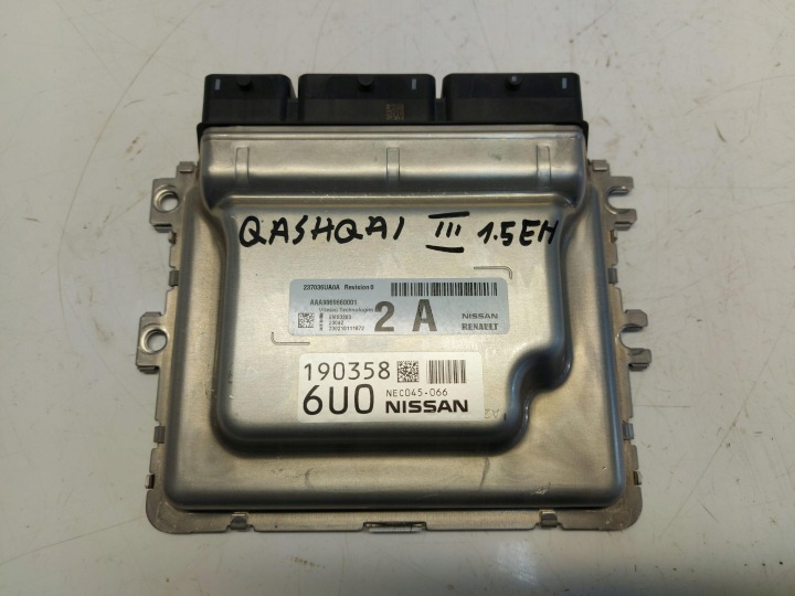 Nissan Qashqai III J12 modul řídící jednotka počítač MOTORU 1.5 237036ua0a